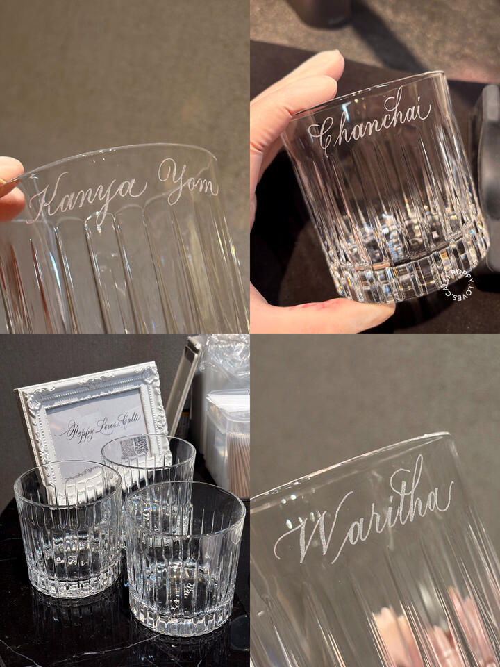 Engraving service for LA MER exclusive event at King Power, One Bangkok