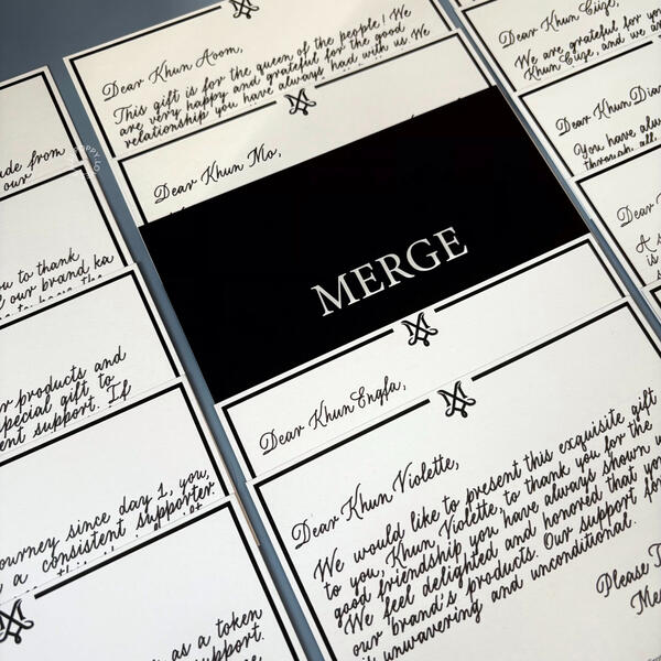 Message card for MERGE, JUL 2024